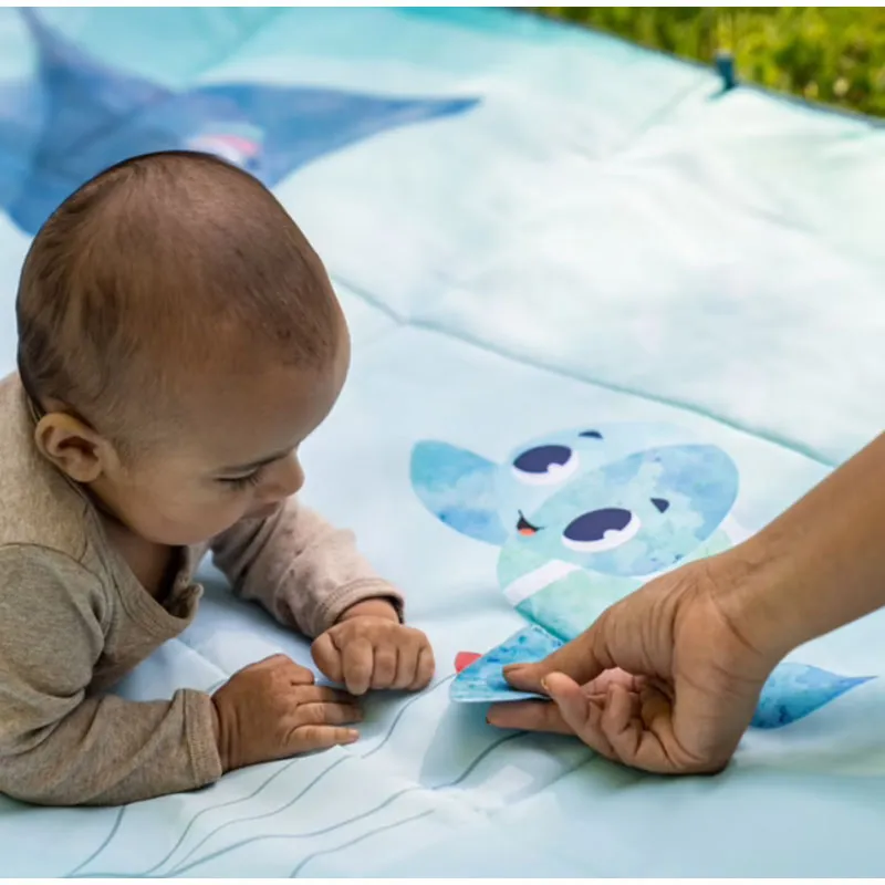 Tapis d'extérieur géant Bleu - 0m+-4