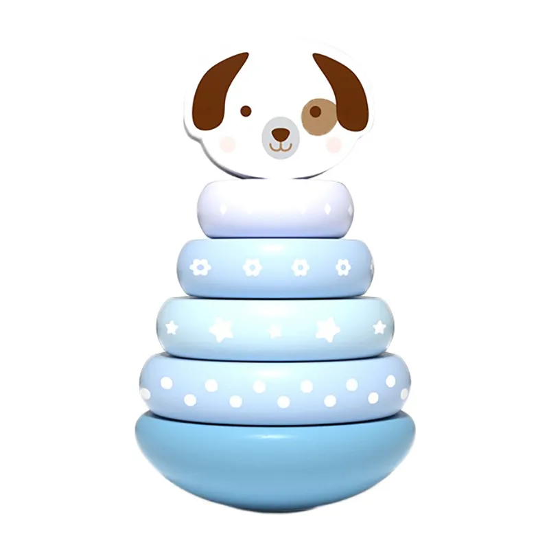Anneaux empilables Chien - 12m+-0