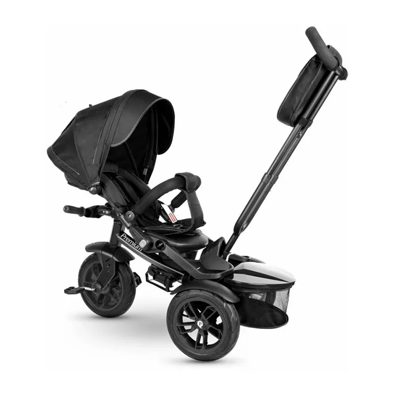 Tricycle Qplay 6en1 Premium Noir - 10m+-1