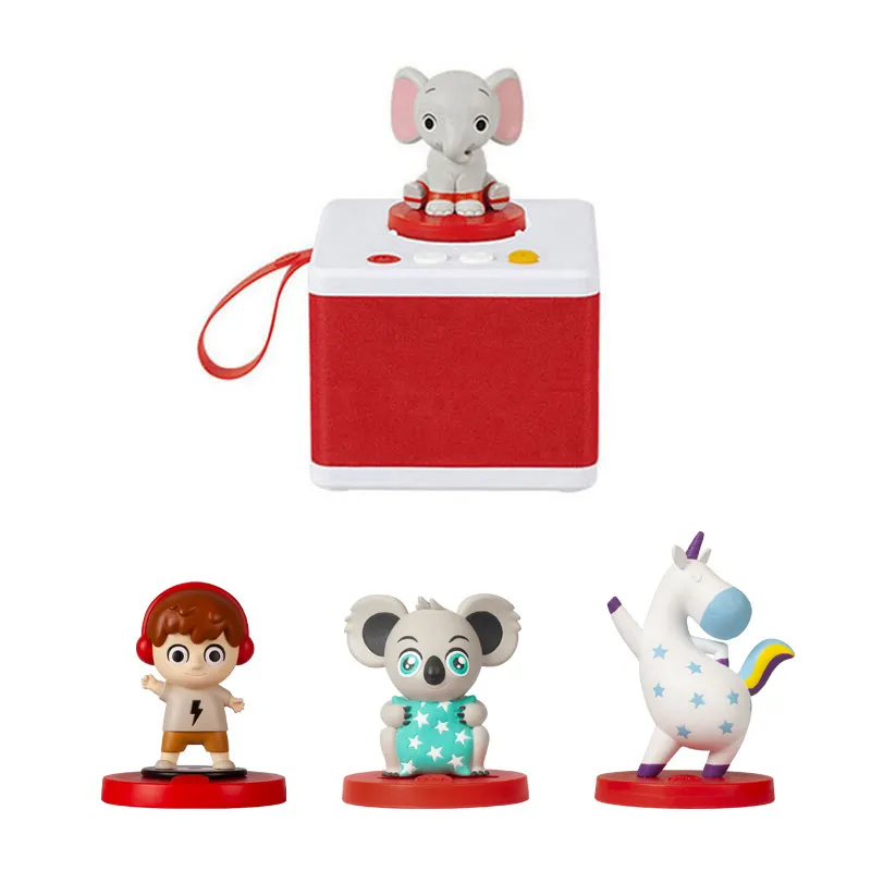 Starter set blanc + 4 Pers. Élé/Licorne/Garçon/Koala gris-0
