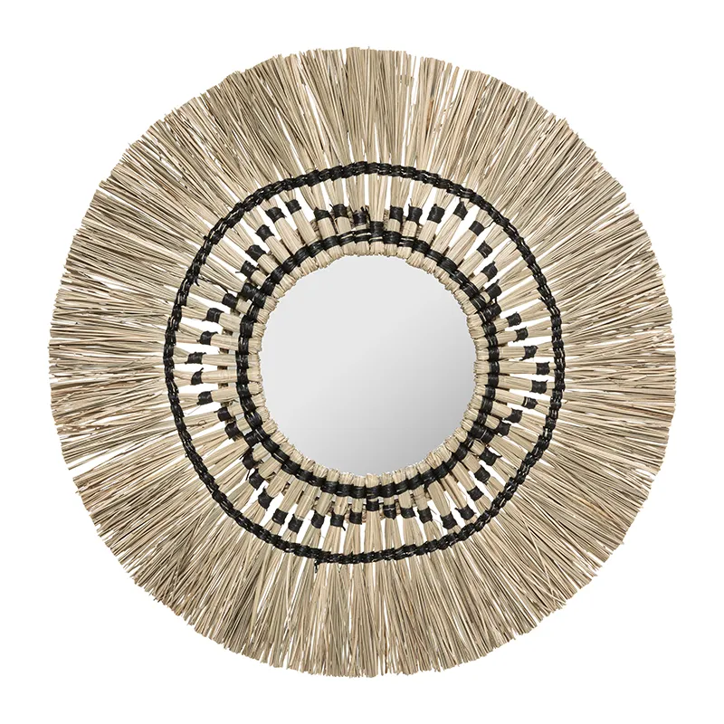 Miroir Isa Roseau - ø78cm-0