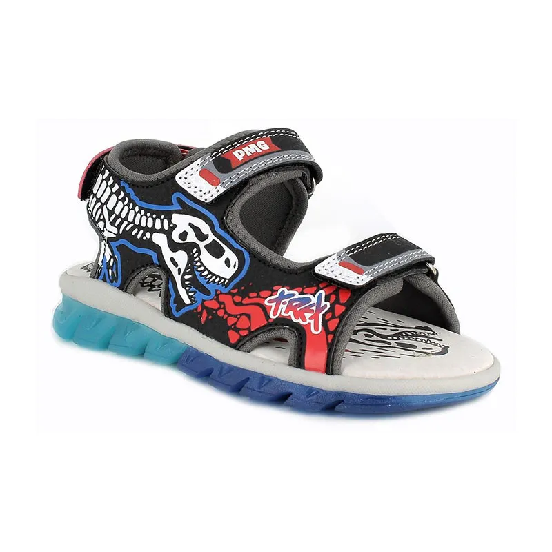 Sandales Boy Sand Light - Noir/Rouge-1
