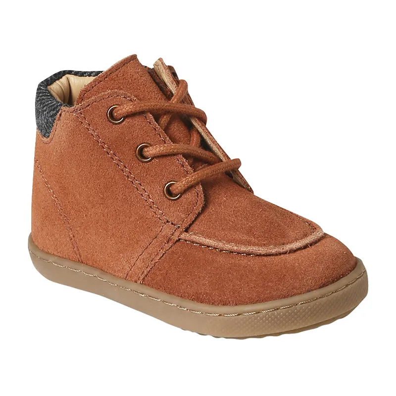 Bottines cuir arturo - Rouille-0