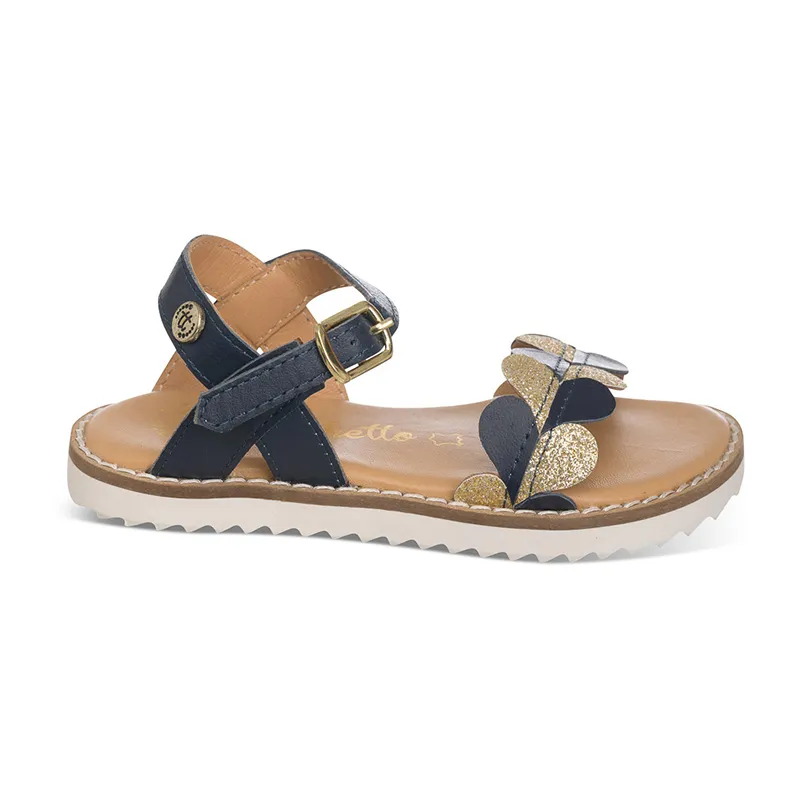 Sandales à bride Amour - Bleu-0