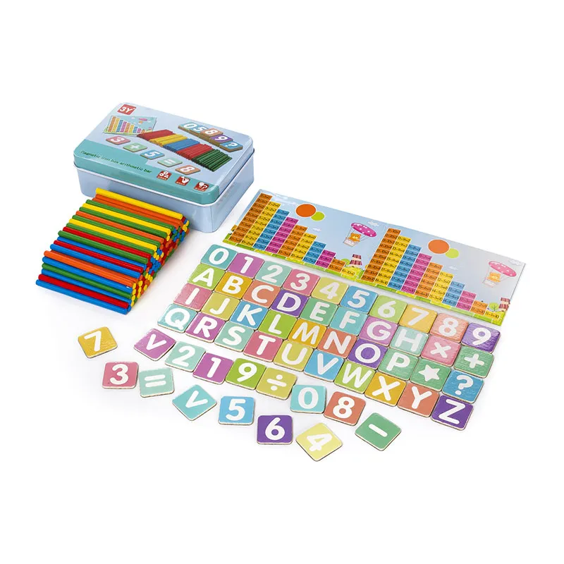 Boites d'apprentissage chiffre et lettre - 36m+-0