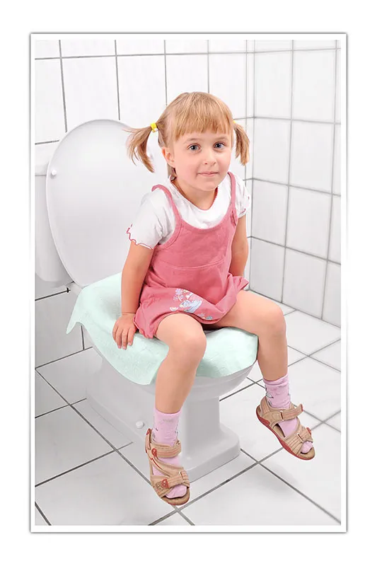 Protections jetables pour lunette de toilettes - 24m+-2