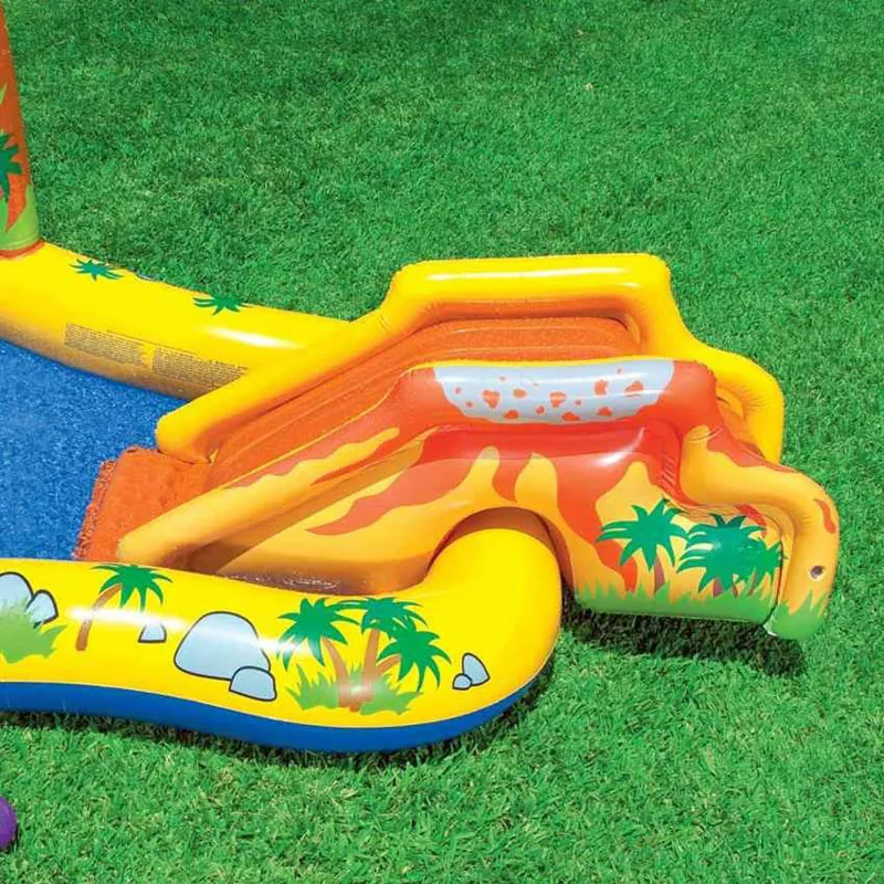 Aire de jeux gonflable Jurassic - 191x109x249cm-5
