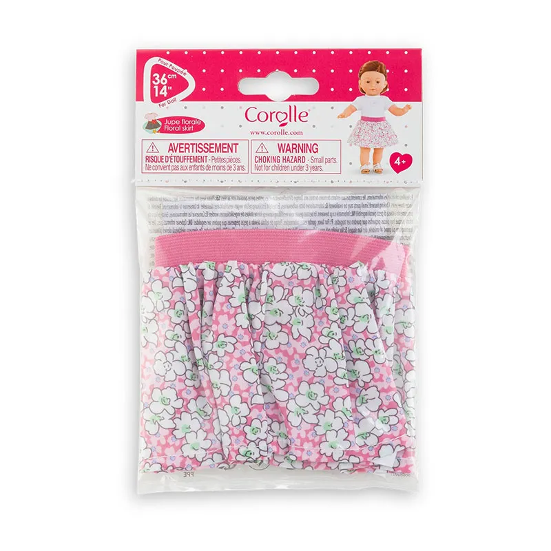 Jupe Florale poupée ma Corolle 36cm - 4+-3
