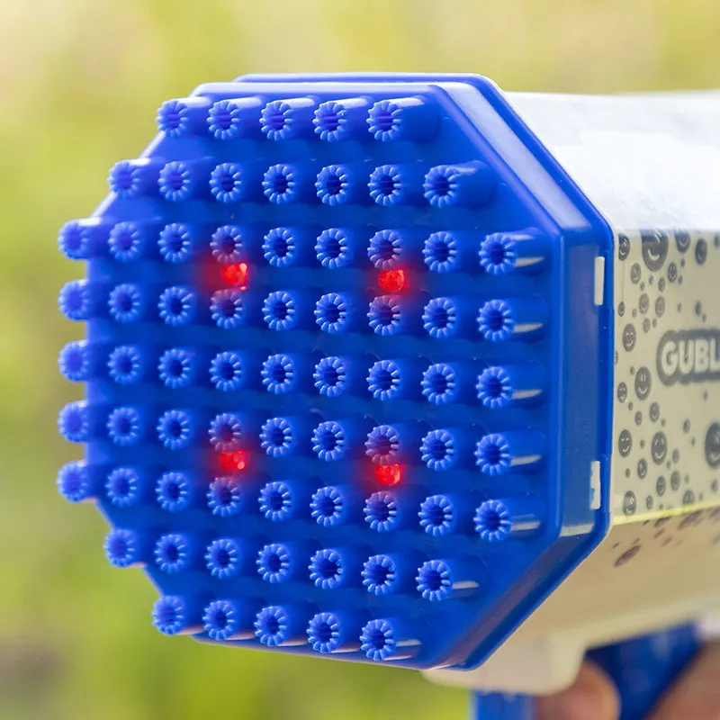 Pistolet à bulles géant Bleu/Gris - 36m+-2
