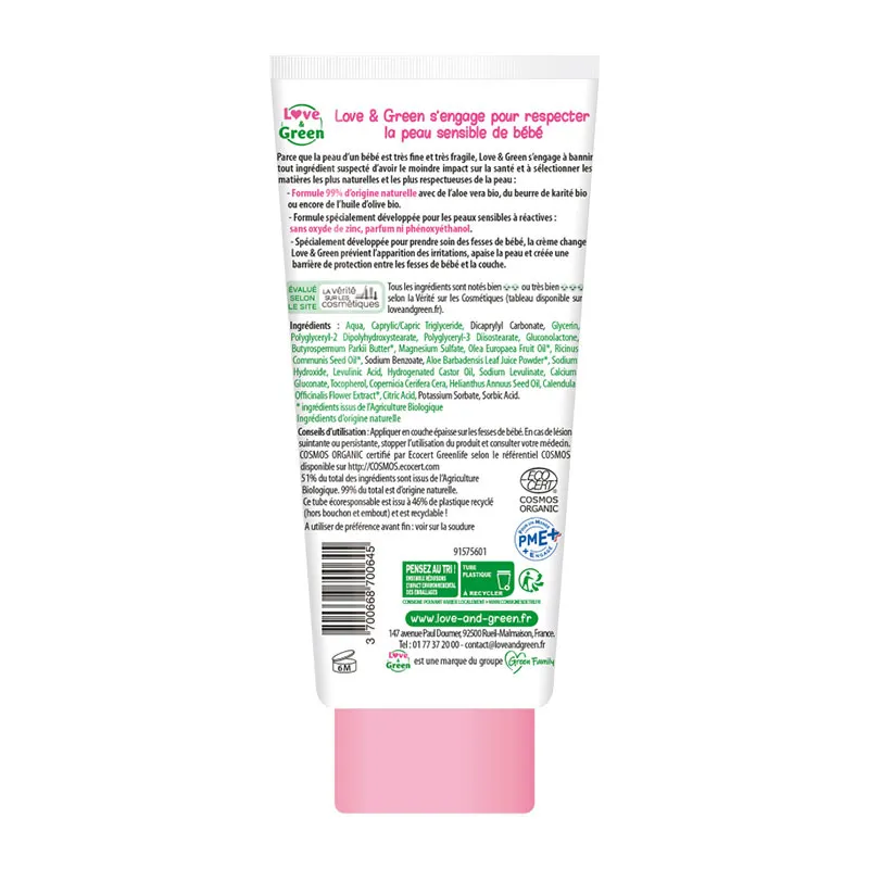 2 Crèmes de change BIO sans Oxyde de Zinc - 2x100ml-1