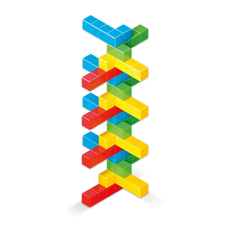 64 Cubes magnét. Green - 12m+-0