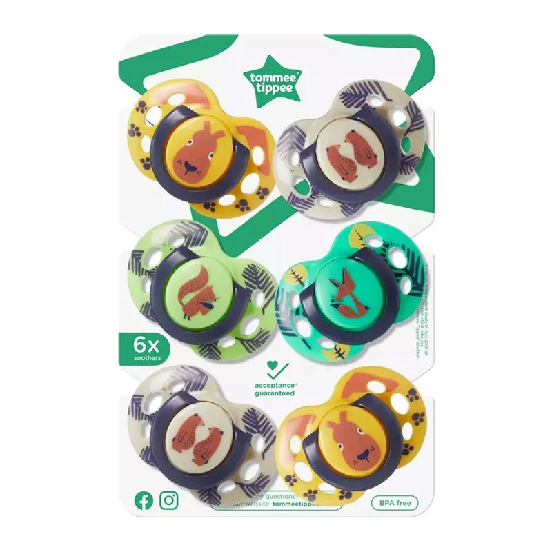 6 Sucettes Closer to Nature Fun - Fille-1