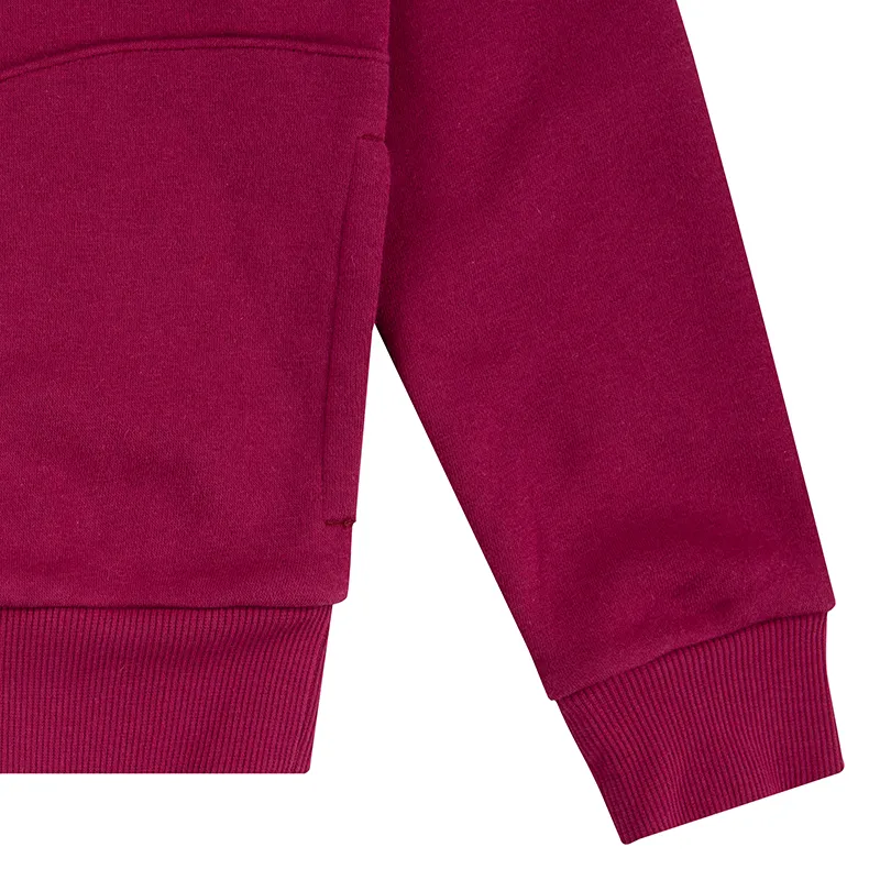 Sweat à capuche Junior Batwing - Red Plum-4