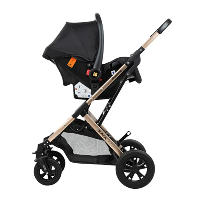 Poussette transformable 3en1 Kaia Noir - 0m+-9
