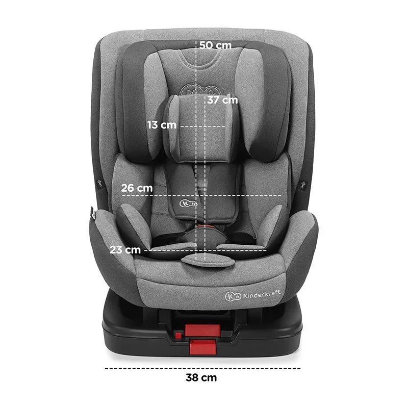 Siège-auto Vado ISOFIX Gr.0+/1/2 - Rouge-11