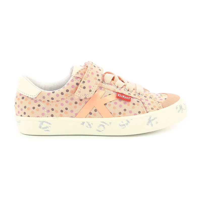 Sneakers basses Gody - Rose/Pois-1