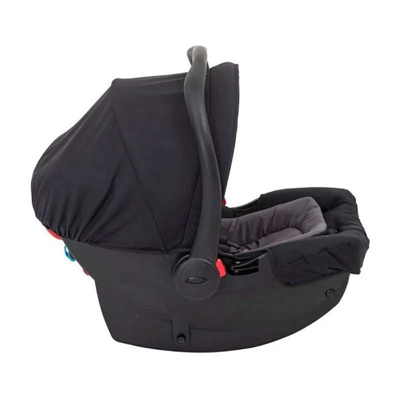Siège-auto Cosi i-Size/Ceinturé Snugessentials Midnight Black - 0m+-2
