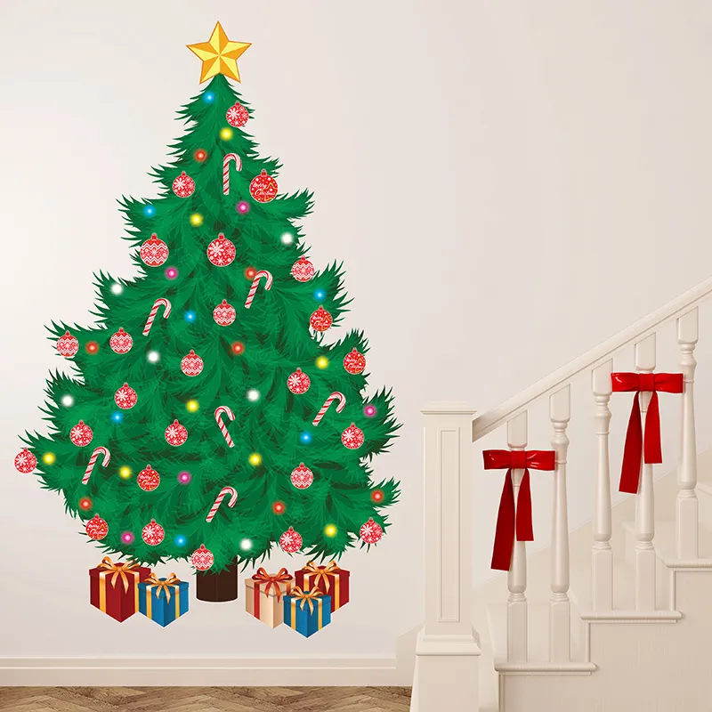 Stickers - Sapin de Noël traditionnel-0