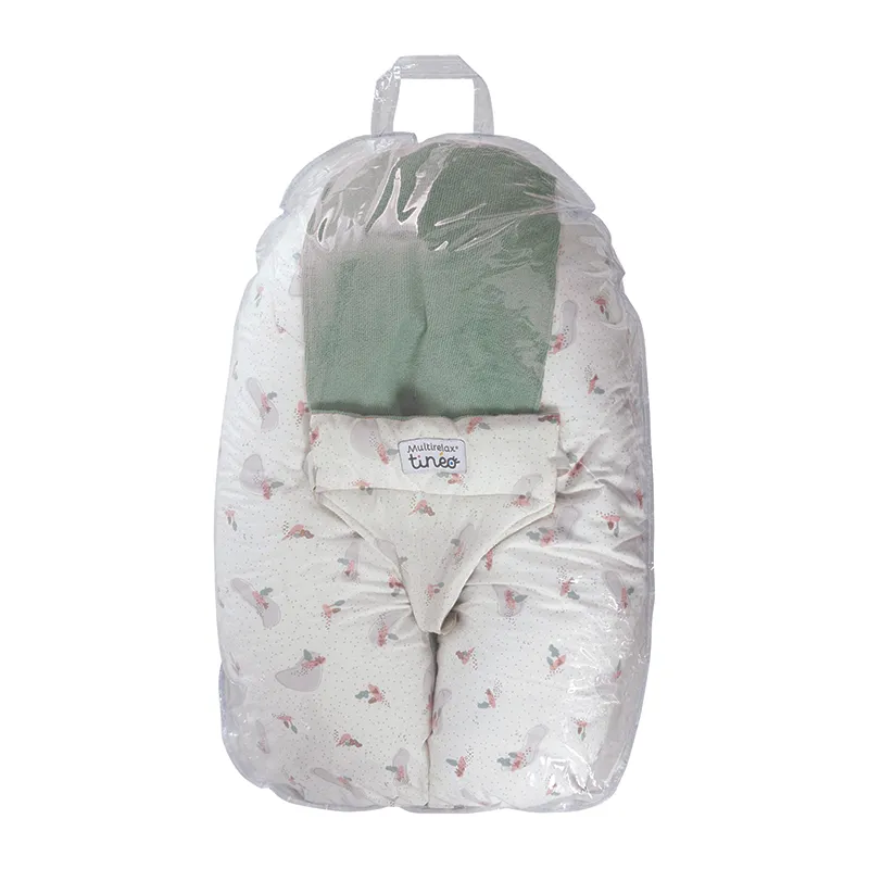 Coussin de maternité 3en1 Vert sauge - 78x44x150cm-6