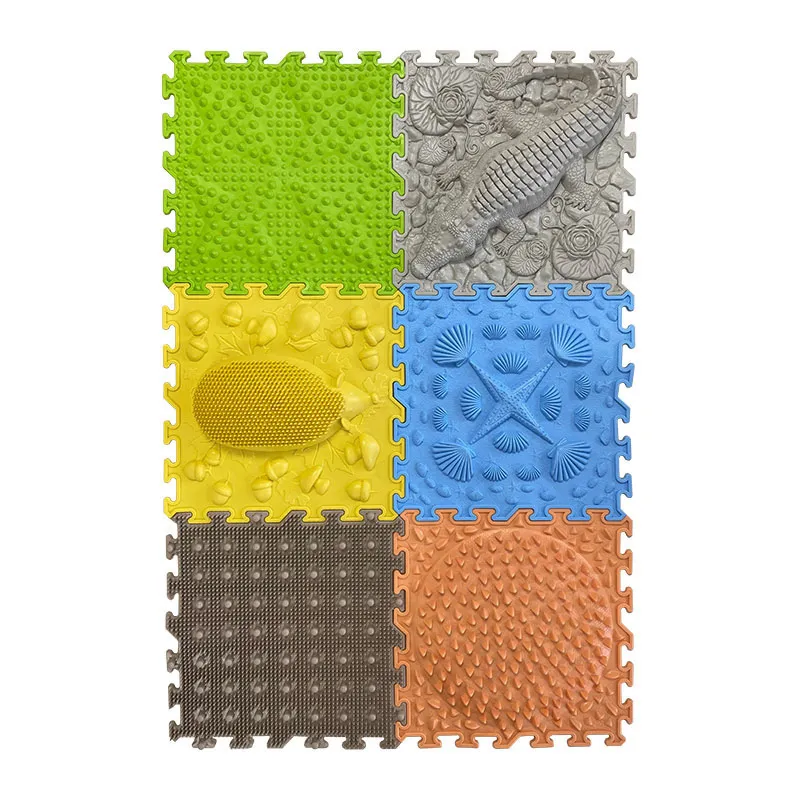 Tapis puzzle orthopédique Jeune explorateur 6pcs - 24m+-0