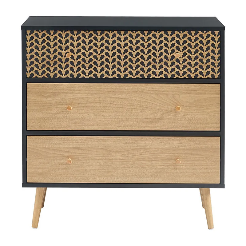 Commode Capucine Noir - 78x39.5x80cm-4