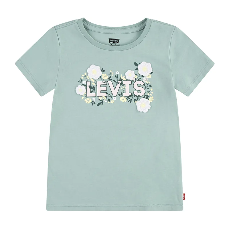 T-shirt MC Enfant Wildflowers - Levi'Sbluesurf-0