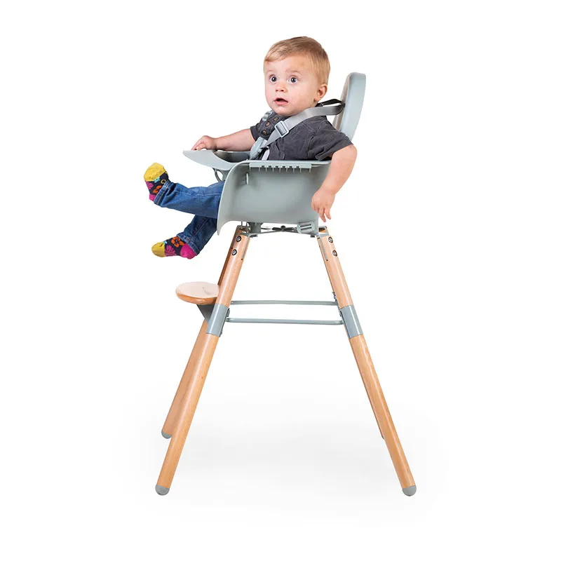 Chaise haute évolutive Evolu 2 Naturel/Menthe - 6m+-3