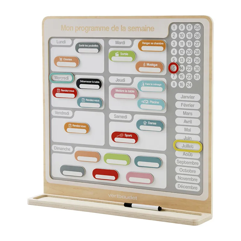 Tableau organisateur Bois - 36m+-0