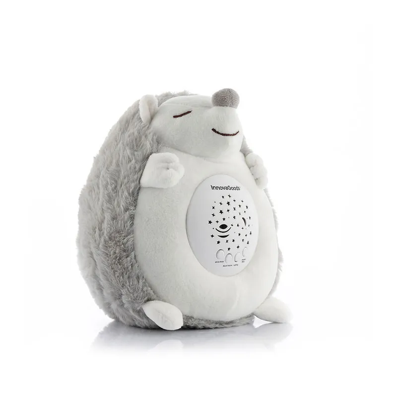 Veilleuse peluche Hérisson - 16x19x15cm-1