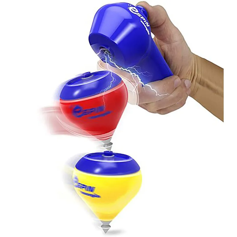 Toupie avec lanceur électrique E-Spin - 4+-1