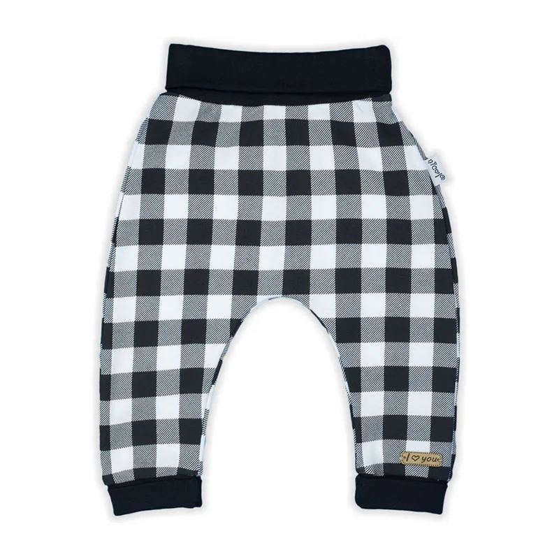 Pantalon Carreaux - Noir/Blanc-0