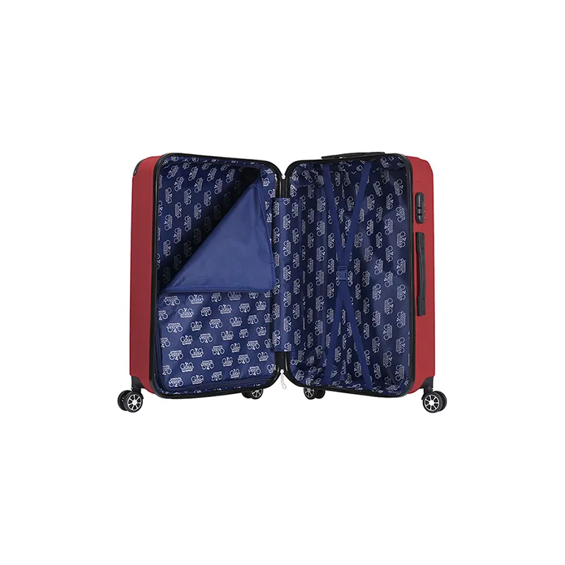 Valise cabine Bari 55x34x22cm - 43L - Bordeaux-7