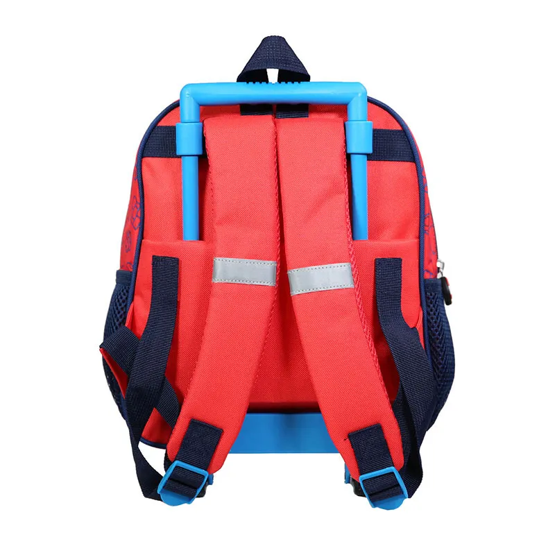 Sac à dos à roulettes maternelle Super Mario Multicolore - 25x28cm-4