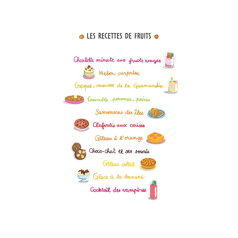 C'est délicieux ! Les fruits et les légumes - 6+-2