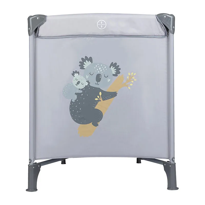 Lit Parapluie Gris Koala - 120x60cm-1