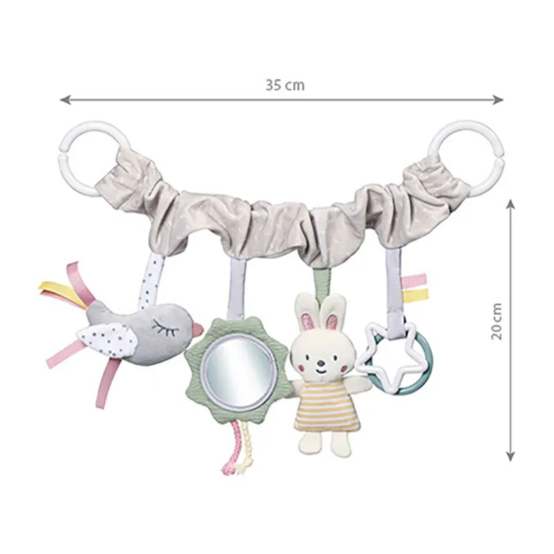 Arche de jouets pour poussette - Nature-2