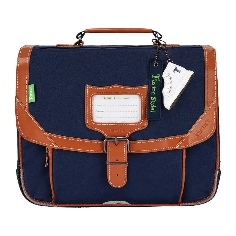 Cartable 32 cm Les Signatures Camille - Bleu-0