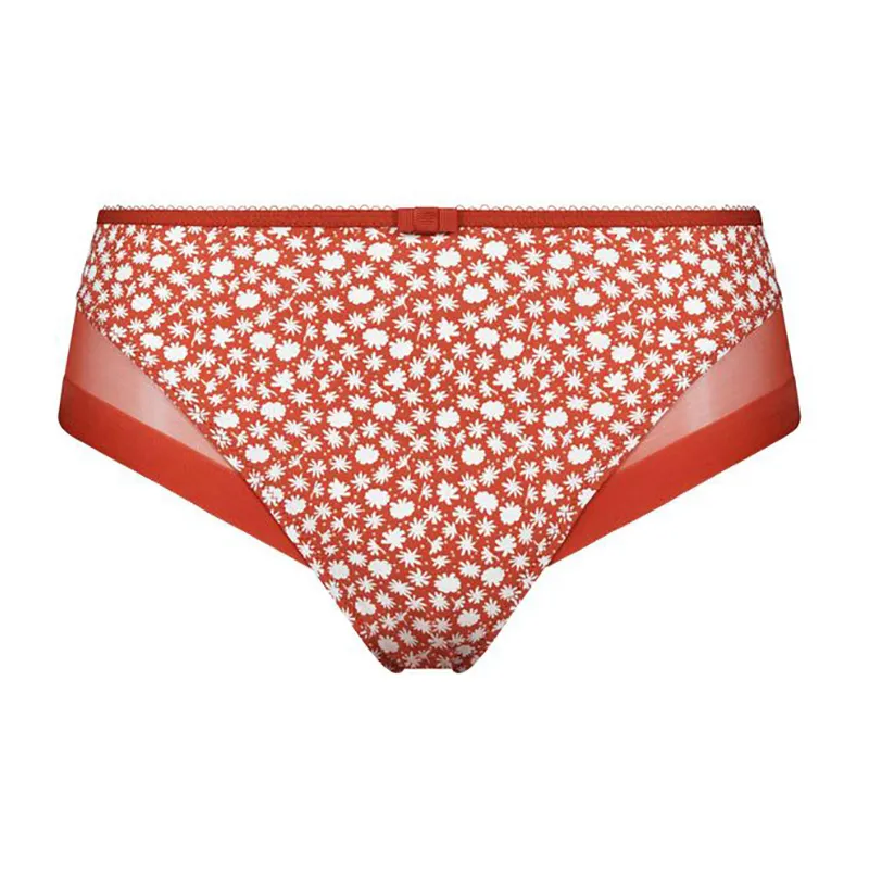 Culotte Femme Generous Retro Daisy - Rouge-2