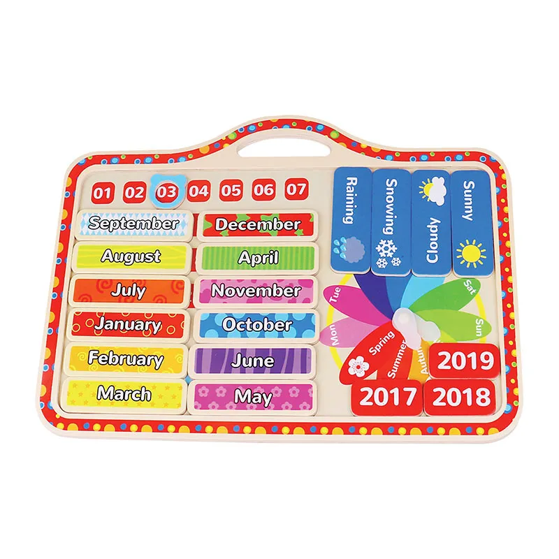 Mon calendrier magnétique anglais - 36m+-1