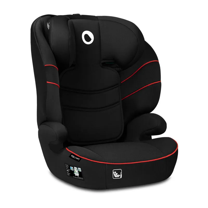 Siège-auto I-Size/Ceinturé Lars 100-150cm - Sport Black Red-1