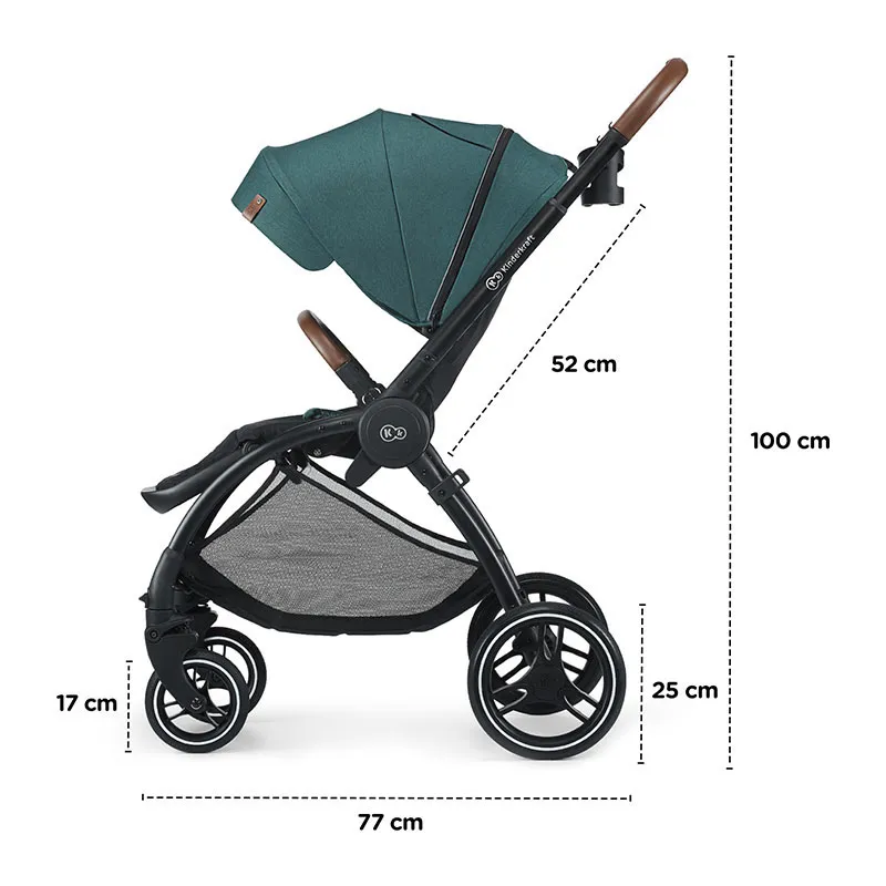 Duo Poussette + Nacelle Evolution Cocoon Vert - 0m+-13