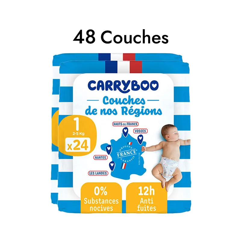 Couches de nos régions T1/2-5kg - 24 couches-4