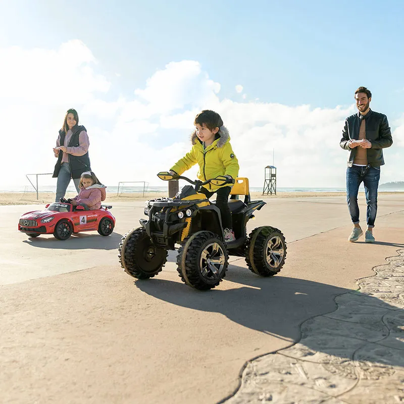 Quad élec. Quad Racer Jaune - 36m+-7
