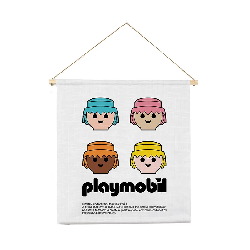 Tapisserie murale Playmobil invasion - 36x38x3cm-0