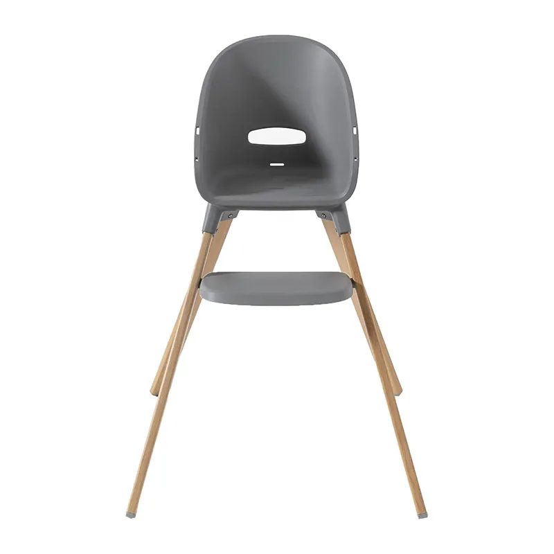 Chaise haute évolutive Gris - 6m+-2