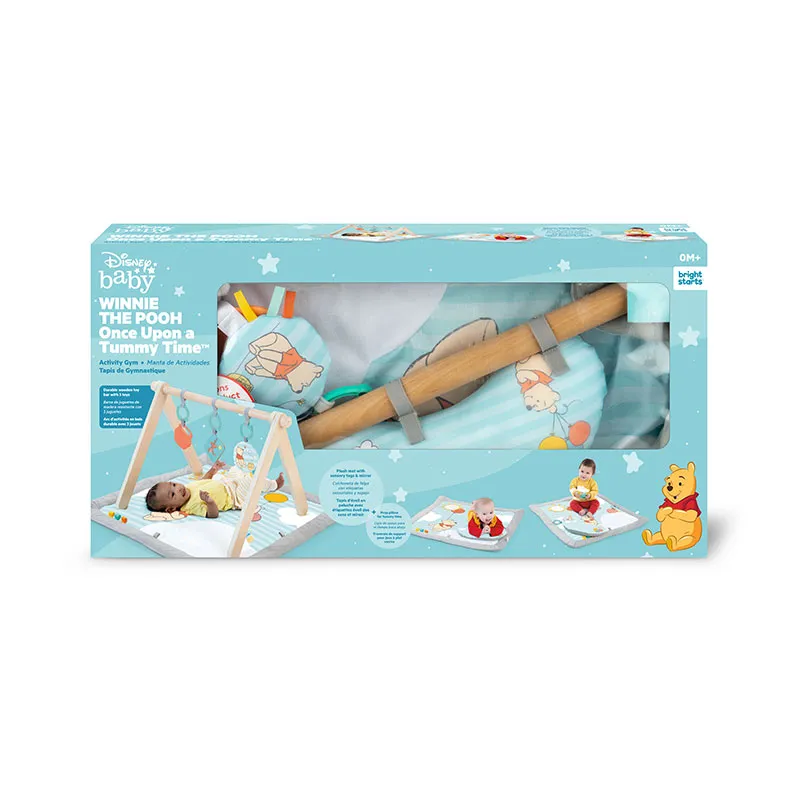 Tapis d'éveil avec arche en bois Winnie l'ourson - 0m+-14
