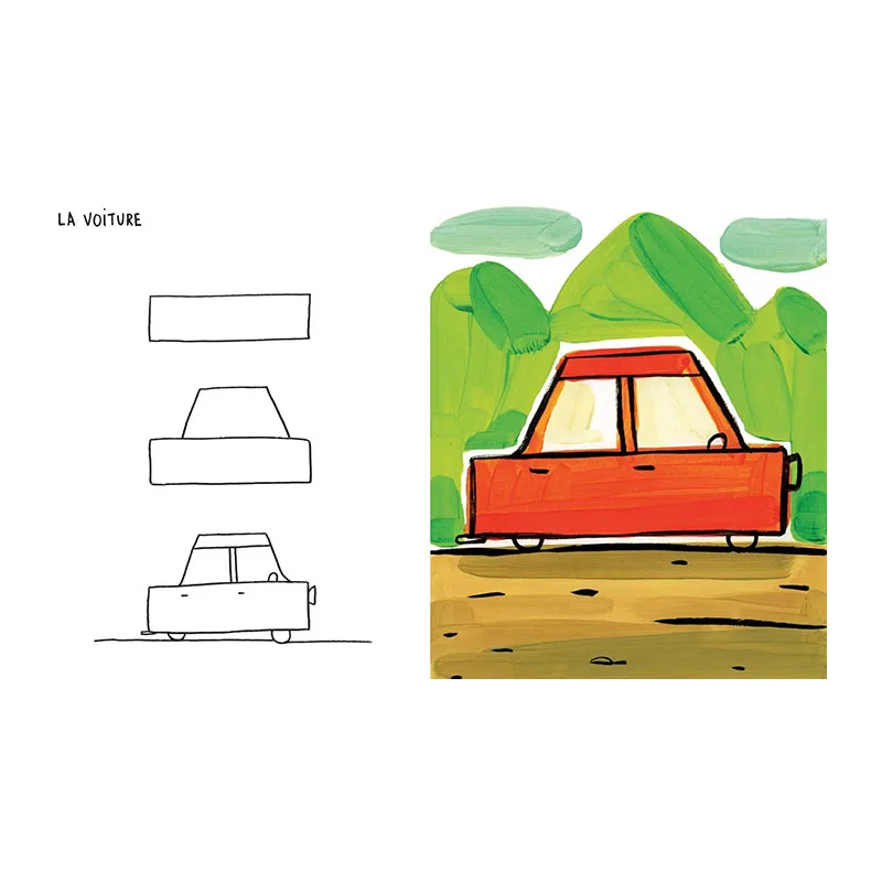 Facile de dessiner les transports - 36m+-2