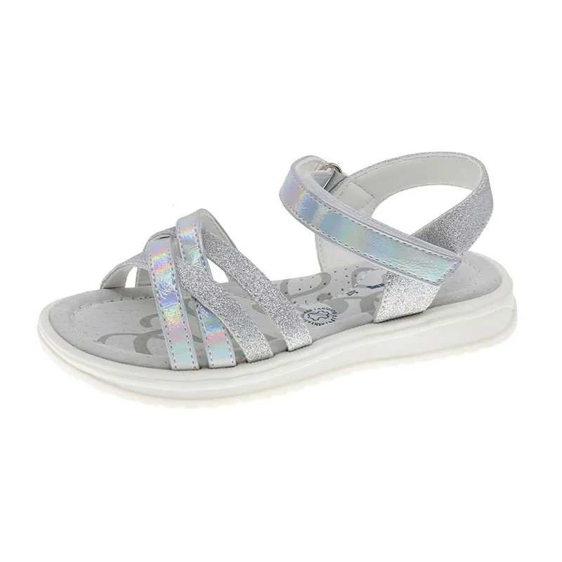 Sandales holographiques Enfant - Silver-0