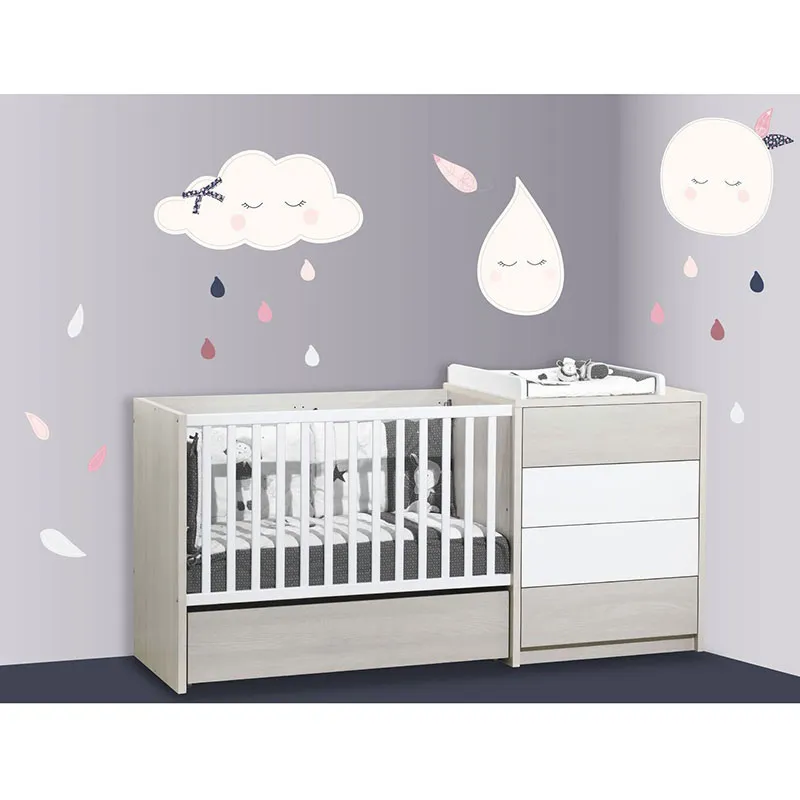 Stickers muraux - Miss Fleur de Lune-1