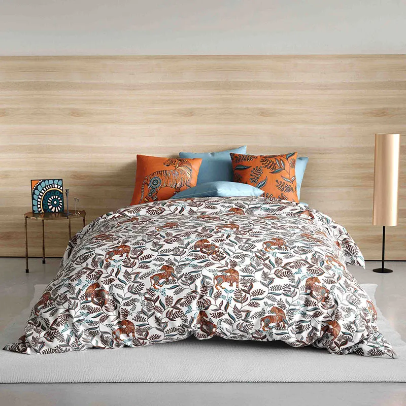 Parure 3pcs Coton Savane Marron-0
